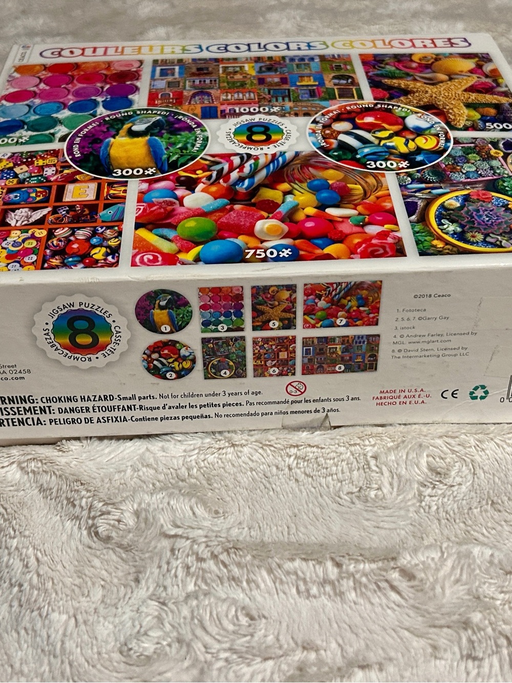 8-Scene Colorful Puzzle Set complete - Picture 8 of 16
